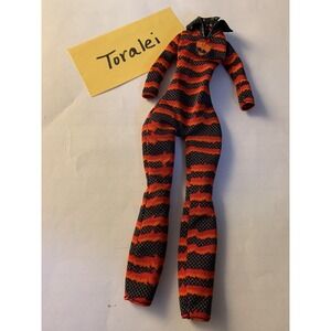 Monster High Doll Catsuit Toralei Power Ghouls Cat‎ Tastrophe Outfit Jumpsuit